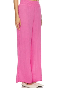 Women Michael Stars Loungewear>Susie Smocked Waist Pant