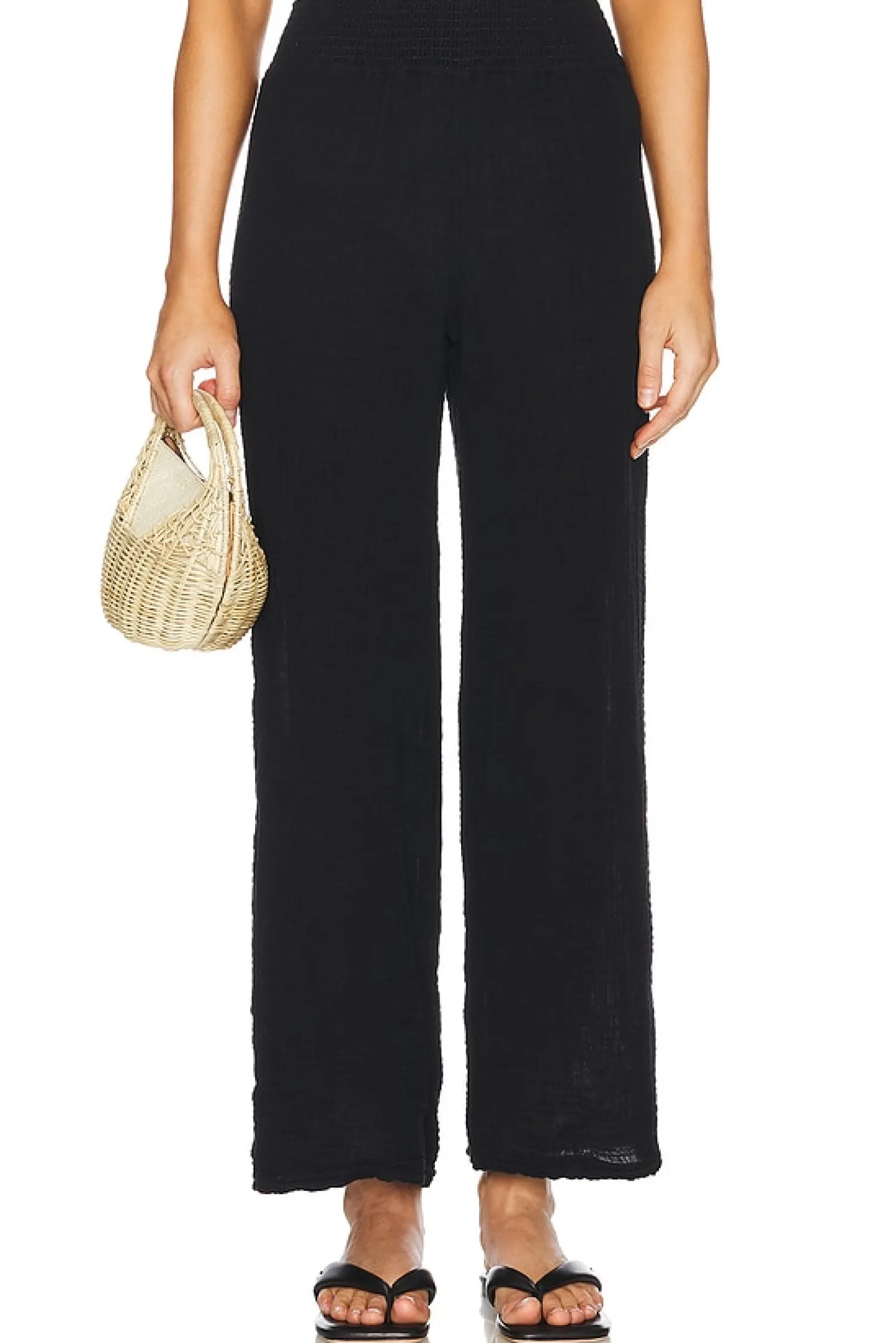 Women Michael Stars Loungewear>Susie Smocked Waist Pant