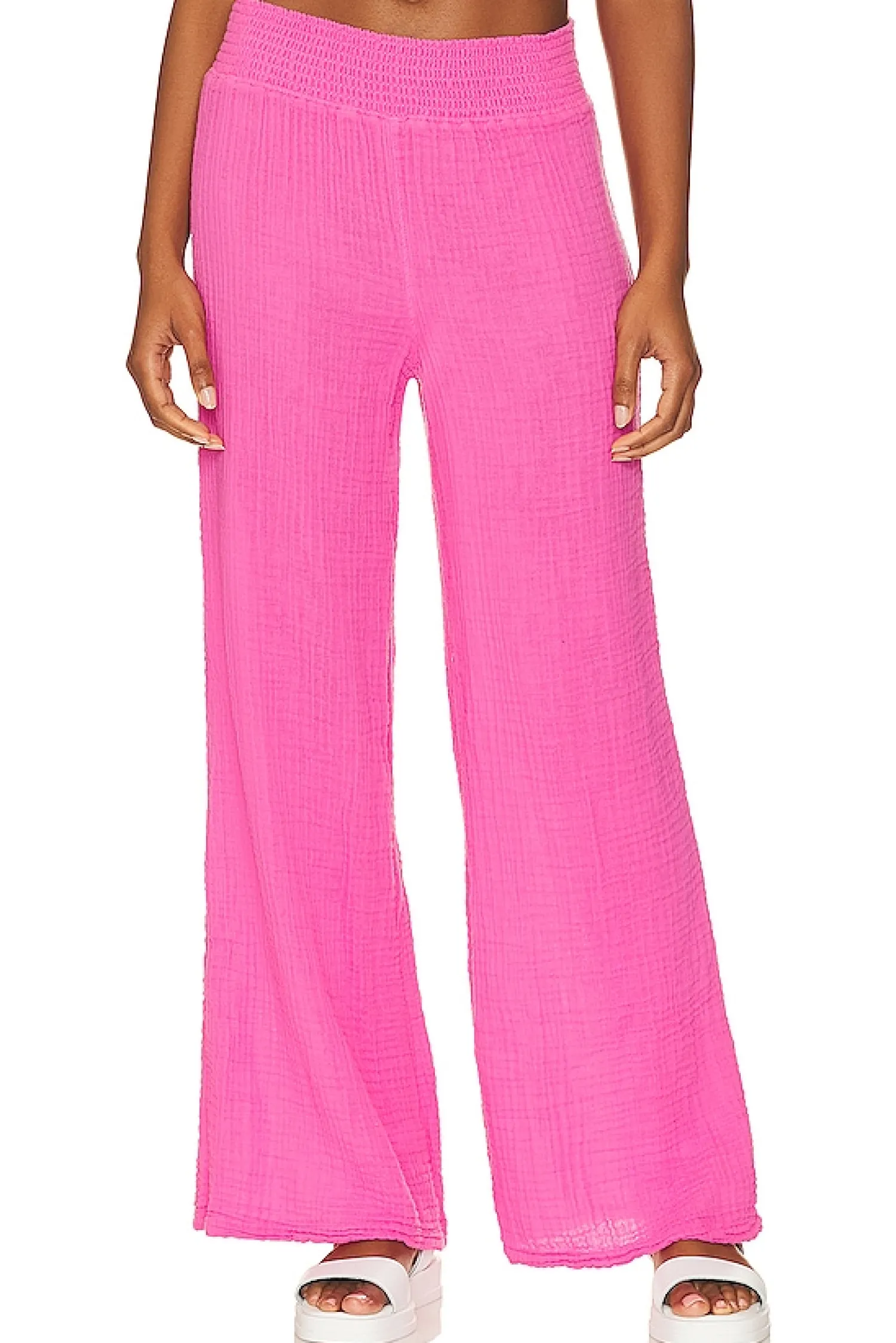 Women Michael Stars Loungewear>Susie Smocked Waist Pant