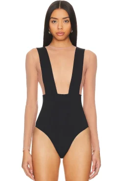 Women fleur du mal Lingerie & Sleepwear>Suspender Bodysuit