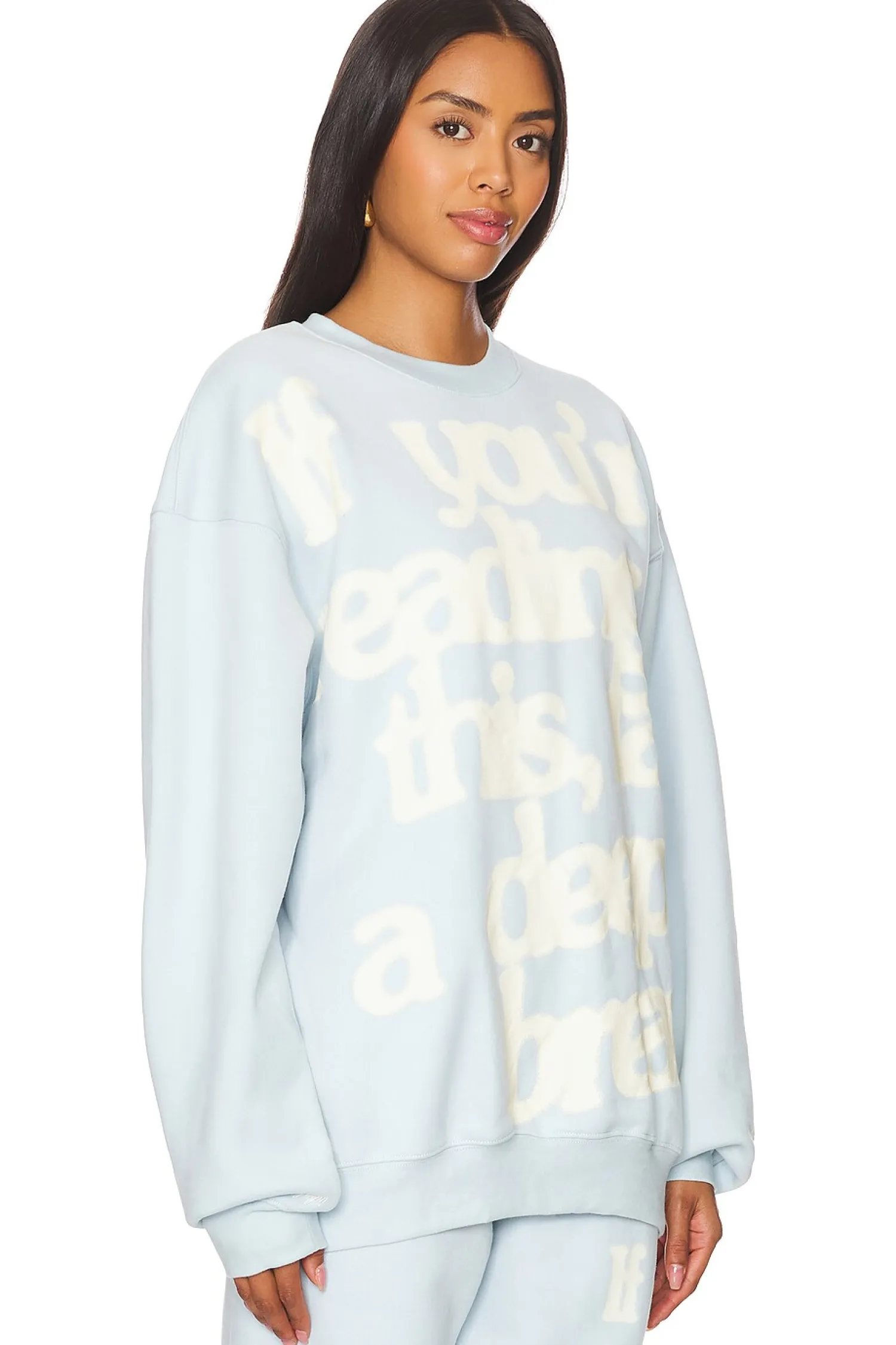 Women The Mayfair Group Loungewear>Take A Deep Breath Crewneck