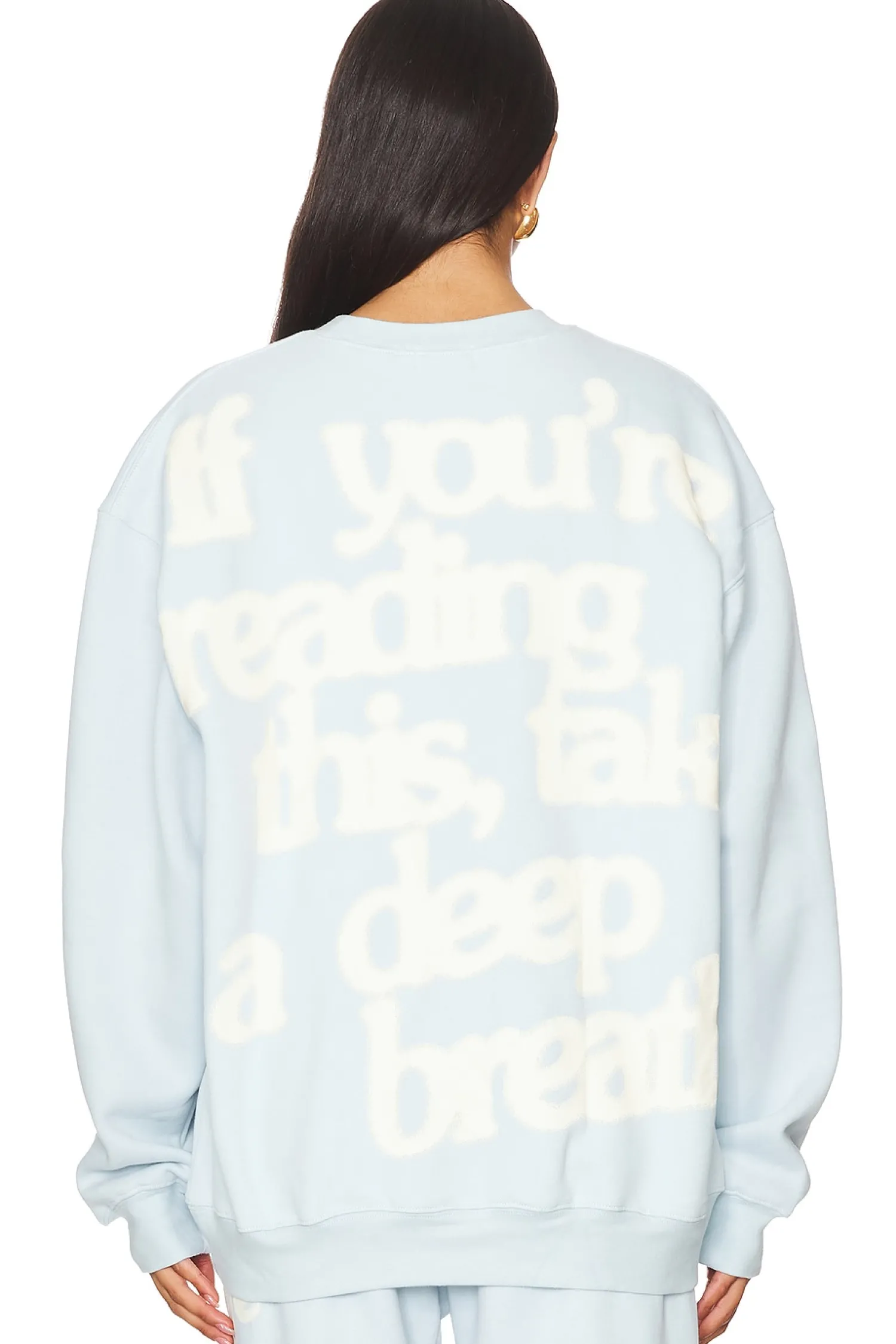 Women The Mayfair Group Loungewear>Take A Deep Breath Crewneck