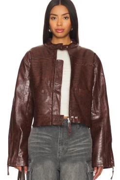 Women House of Sunny Jackets & Coats>Take A Trip Mini Racer