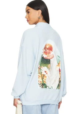 Women Boys Lie Loungewear>Take Time Henley Crewneck