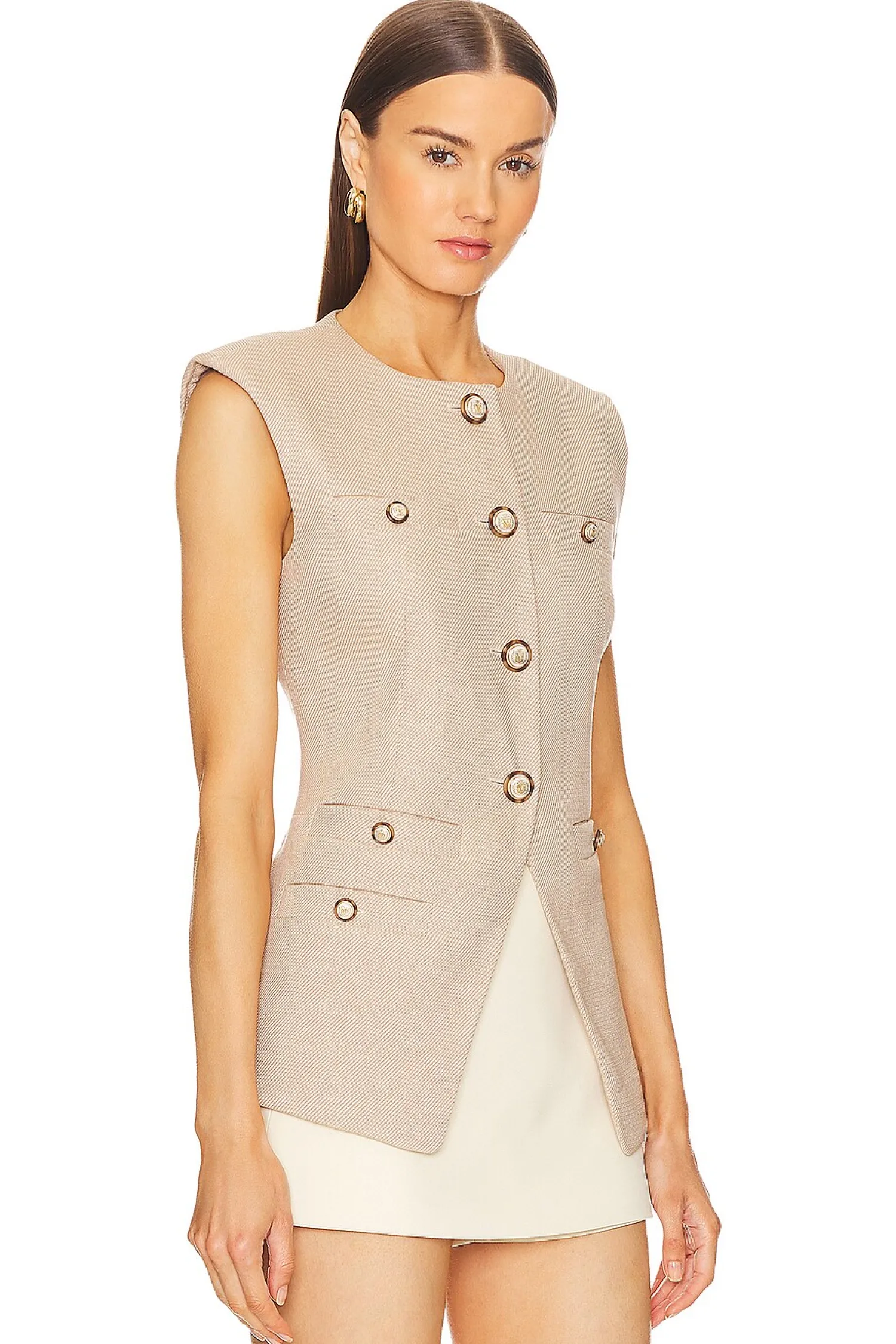 Women Veronica Beard Jackets & Coats>Tamara Vest