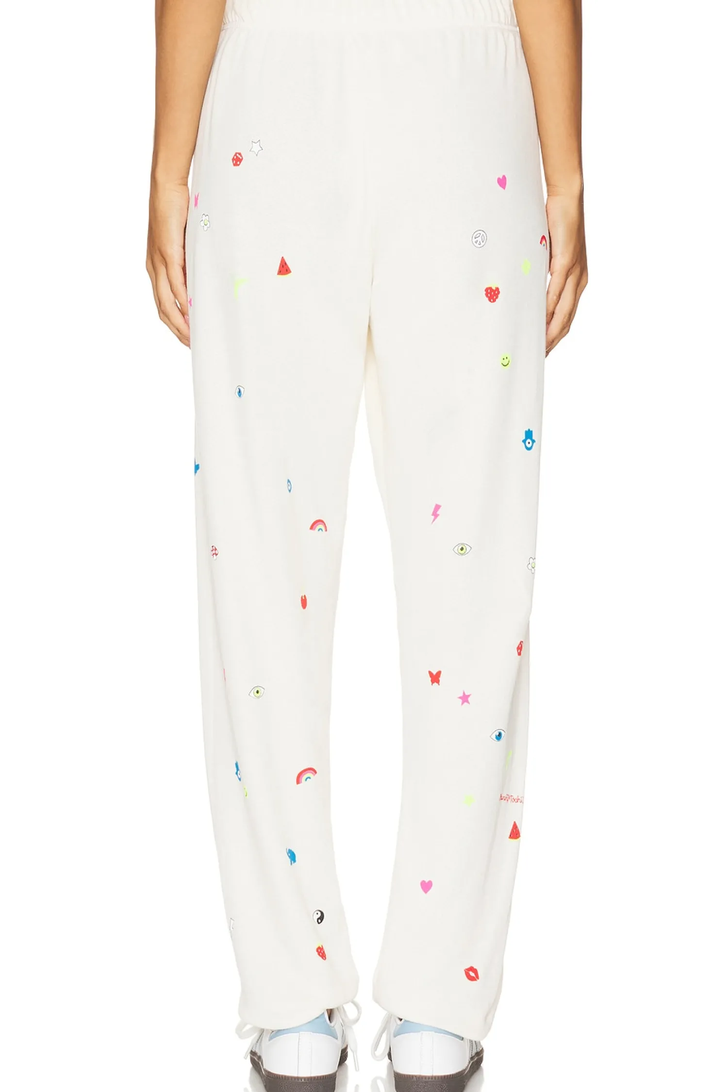Women Lauren Moshi Pants|Loungewear>Tanzy Boyfriend Sweatpant Charm Elements