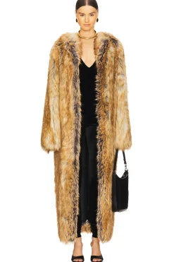 Women The Andamane Jackets & Coats>Taylor Faux Fur Maxi Coat