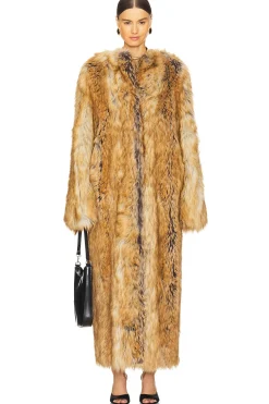 Women The Andamane Jackets & Coats>Taylor Faux Fur Maxi Coat