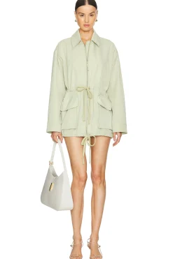 Women GRLFRND Jackets & Coats>Tech Gabardine Parka Jacket