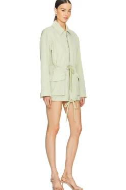 Women GRLFRND Jackets & Coats>Tech Gabardine Parka Jacket
