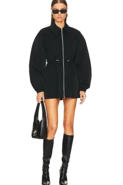 Women Helsa Jackets & Coats>Tech Gabardine Zip Jacket