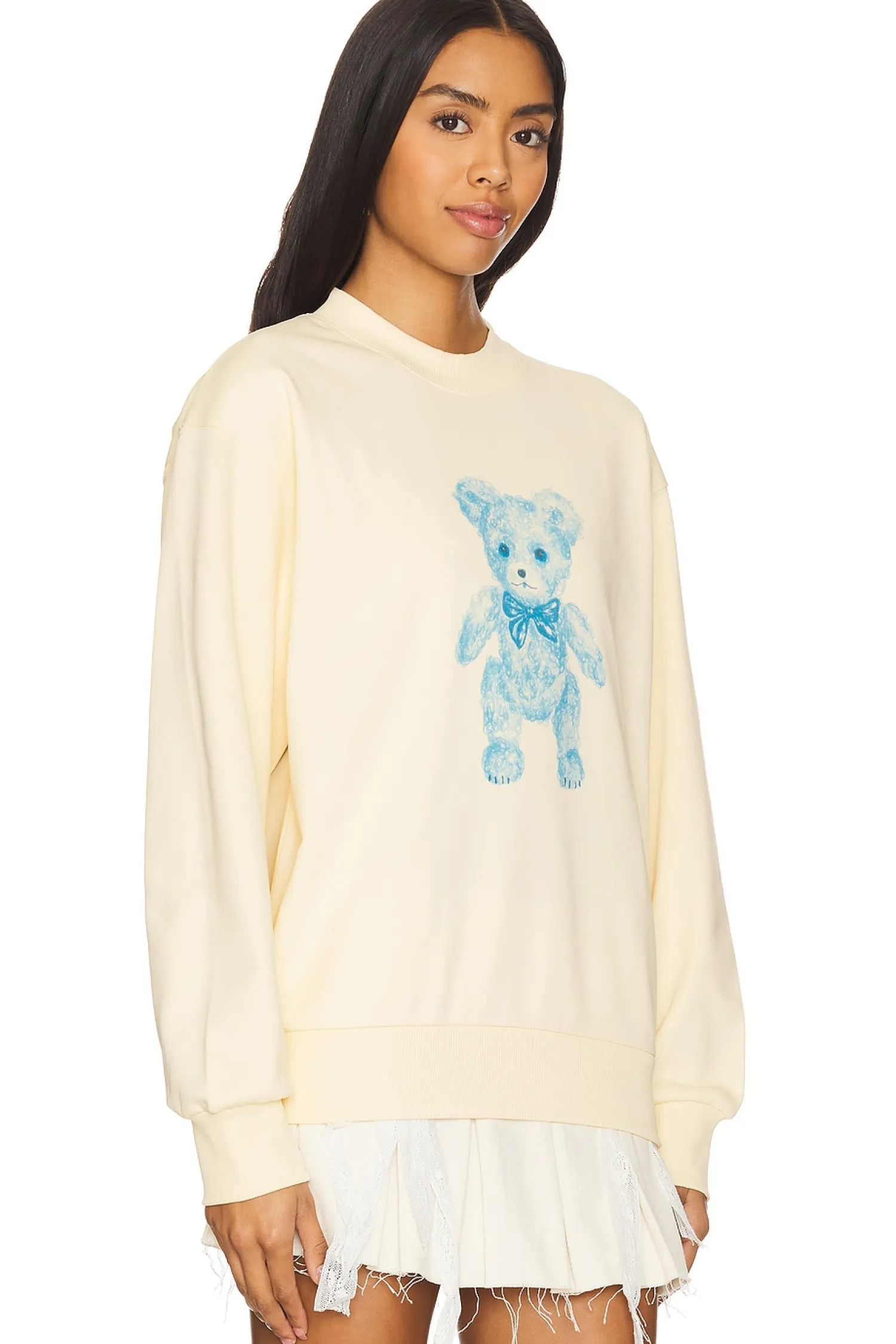 Women Yuhan Wang Loungewear>Teddy Sweatshirt