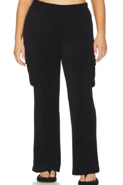Women Good American Pants>Terry Cargo Pant