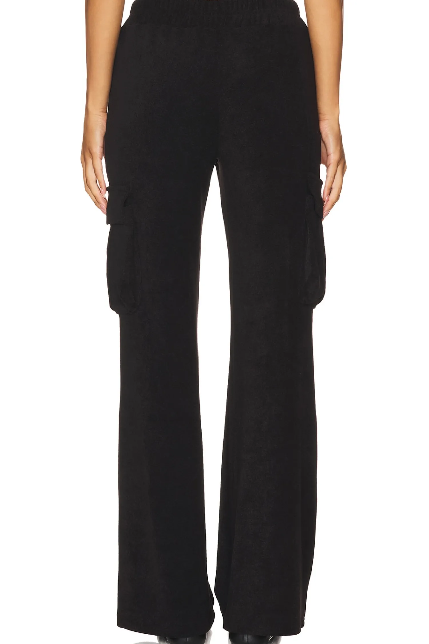 Women Good American Pants>Terry Cargo Pant