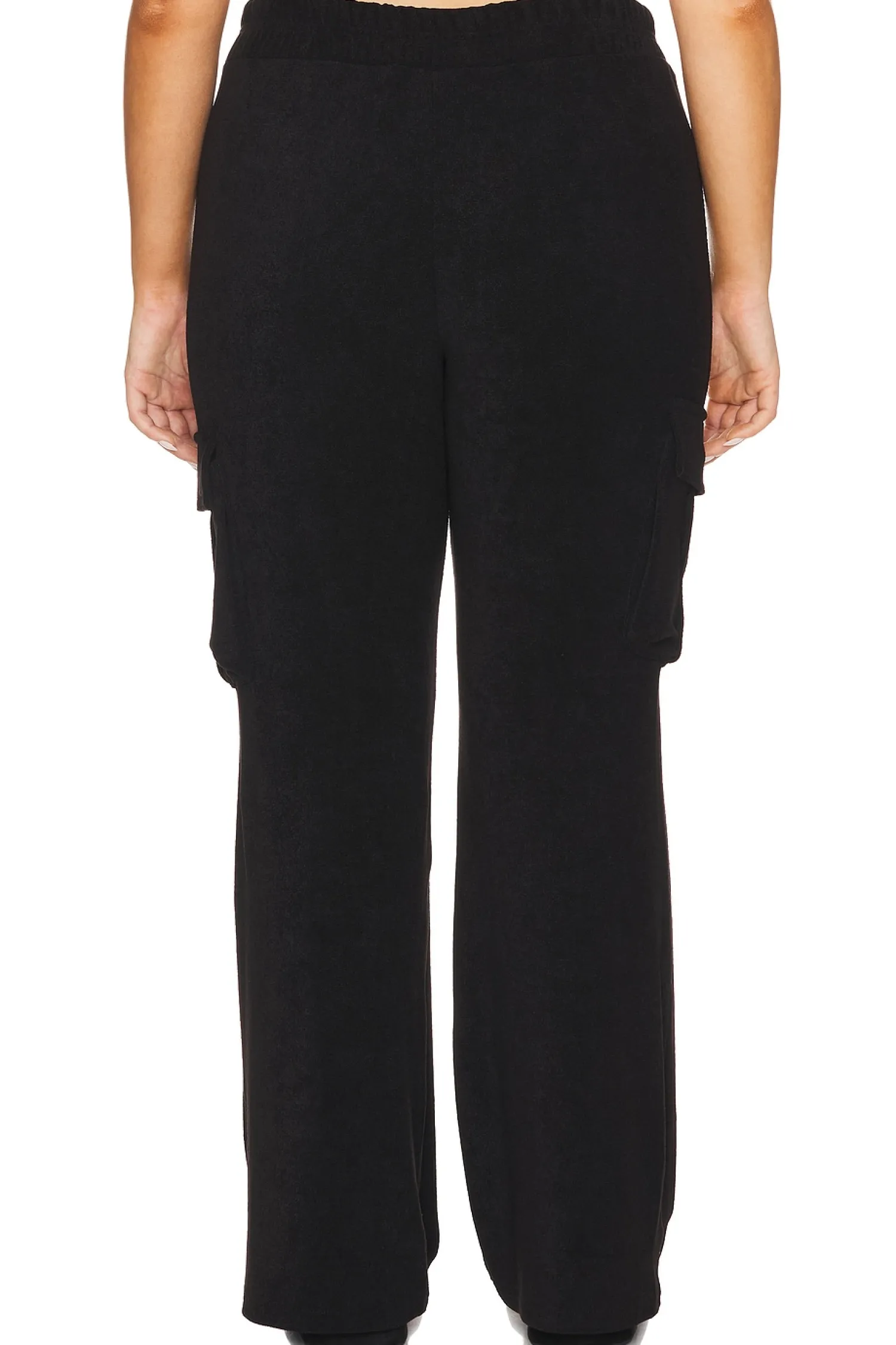 Women Good American Pants>Terry Cargo Pant