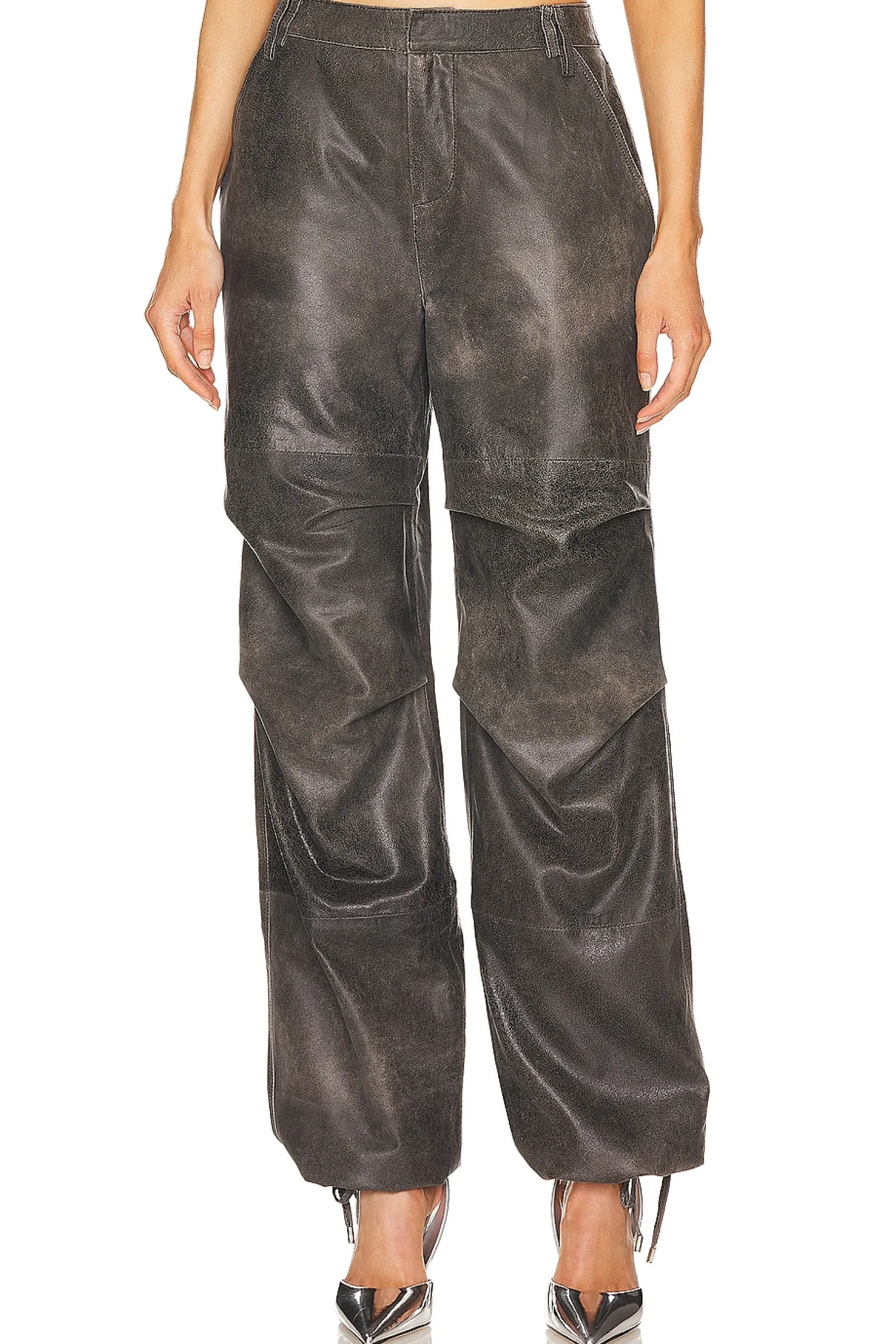 Women retrofete Pants>Tesla Leather Pant