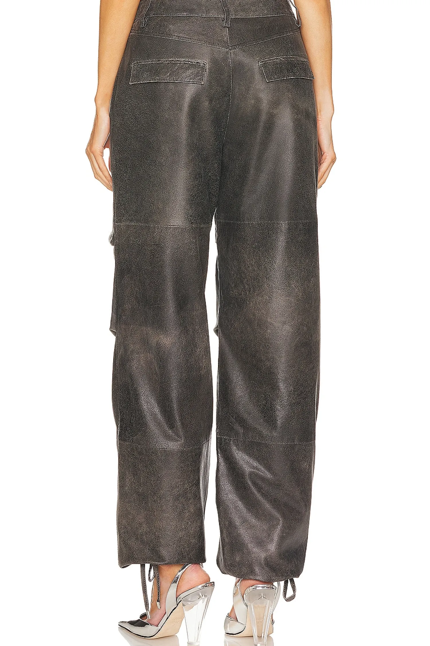 Women retrofete Pants>Tesla Leather Pant