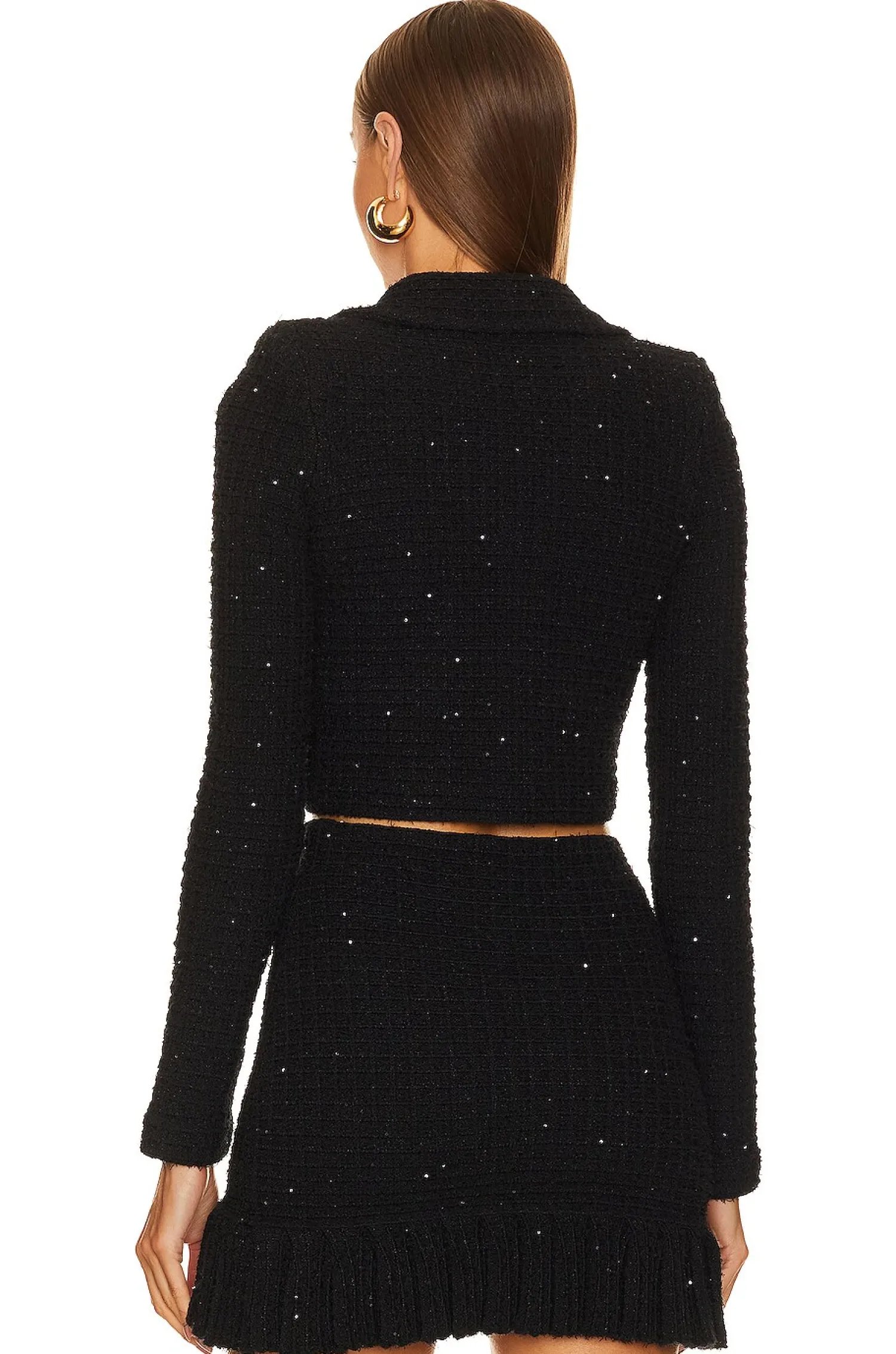 Women self-portrait Jackets & Coats>Textured Knit Jacket