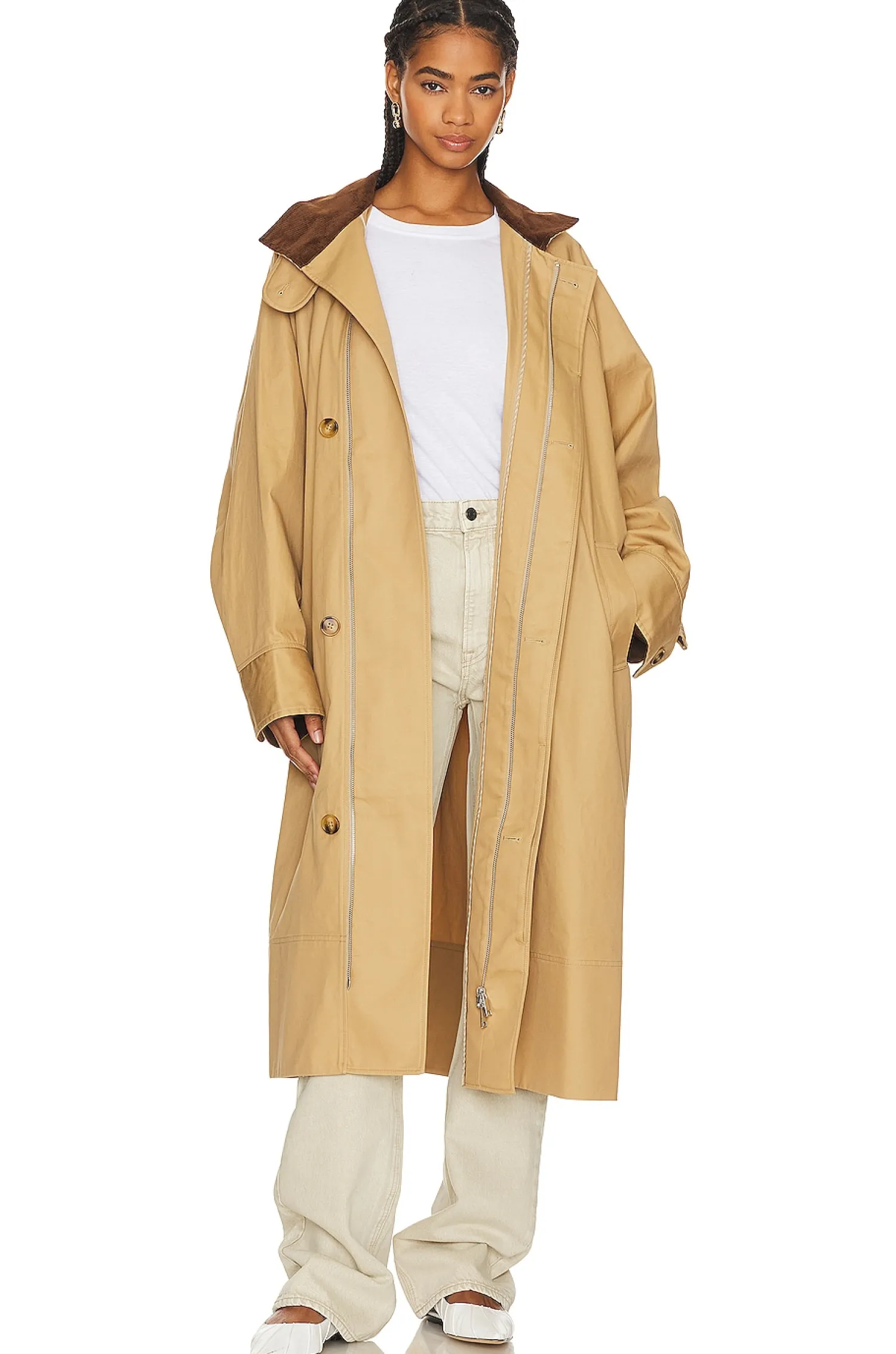 Women GRLFRND Jackets & Coats>The Big Car Coat