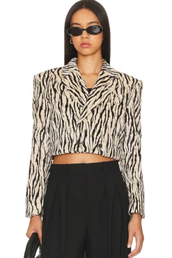 Women MOTHER Jackets & Coats>The Blaze Of Glory Blazer