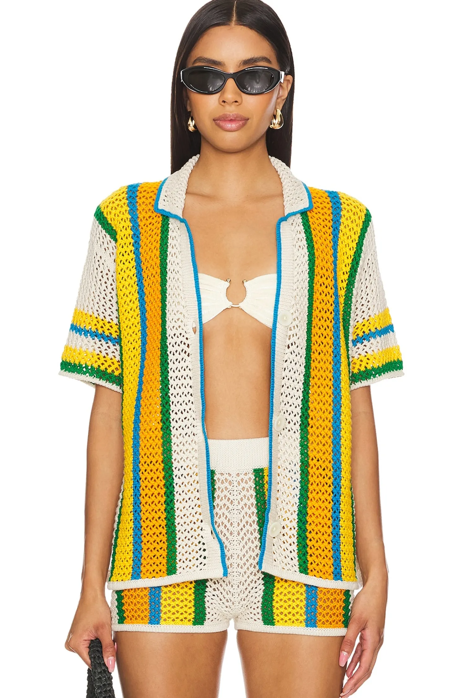 Women MOTHER Matching Sets>The Camp Champ Top