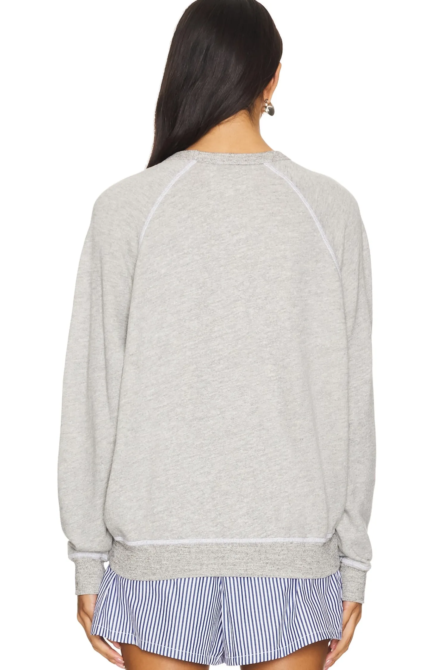 Women The Great Loungewear>The College Sweatshirt With Rodeo Graphic