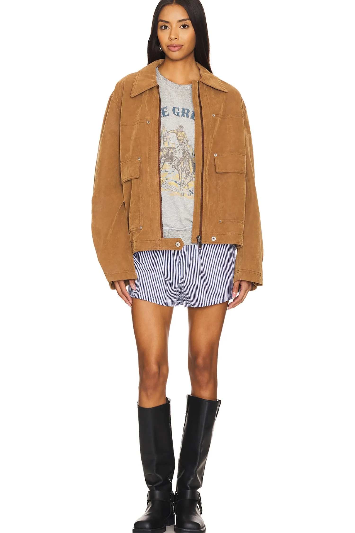 Women The Great Loungewear>The College Sweatshirt With Rodeo Graphic
