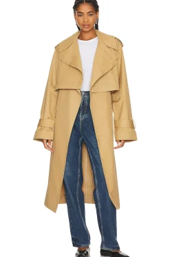 Women GRLFRND Jackets & Coats>The Convertible Trench Coat
