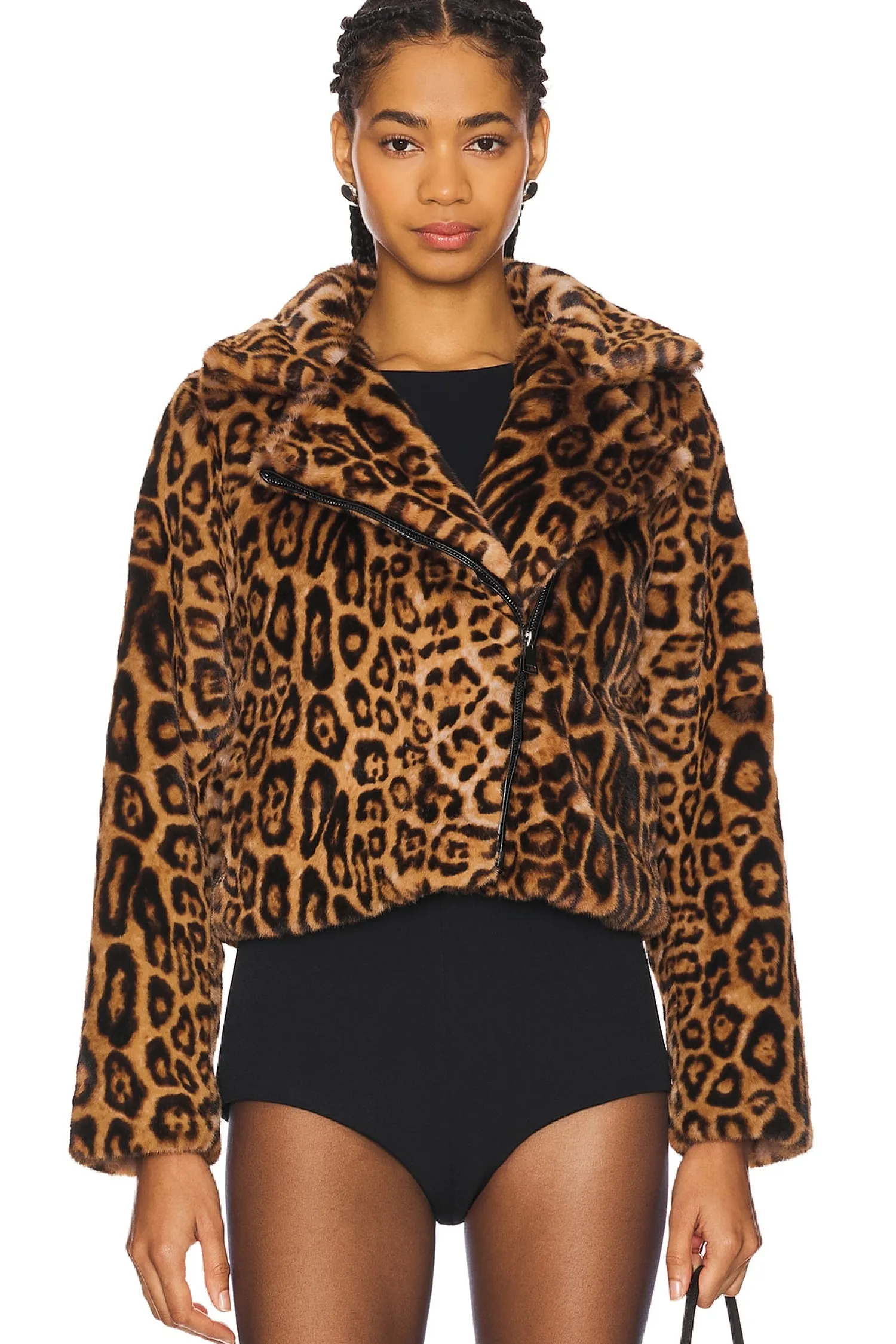 Women Adrienne Landau Jackets & Coats>The Downtown Moto Jacket