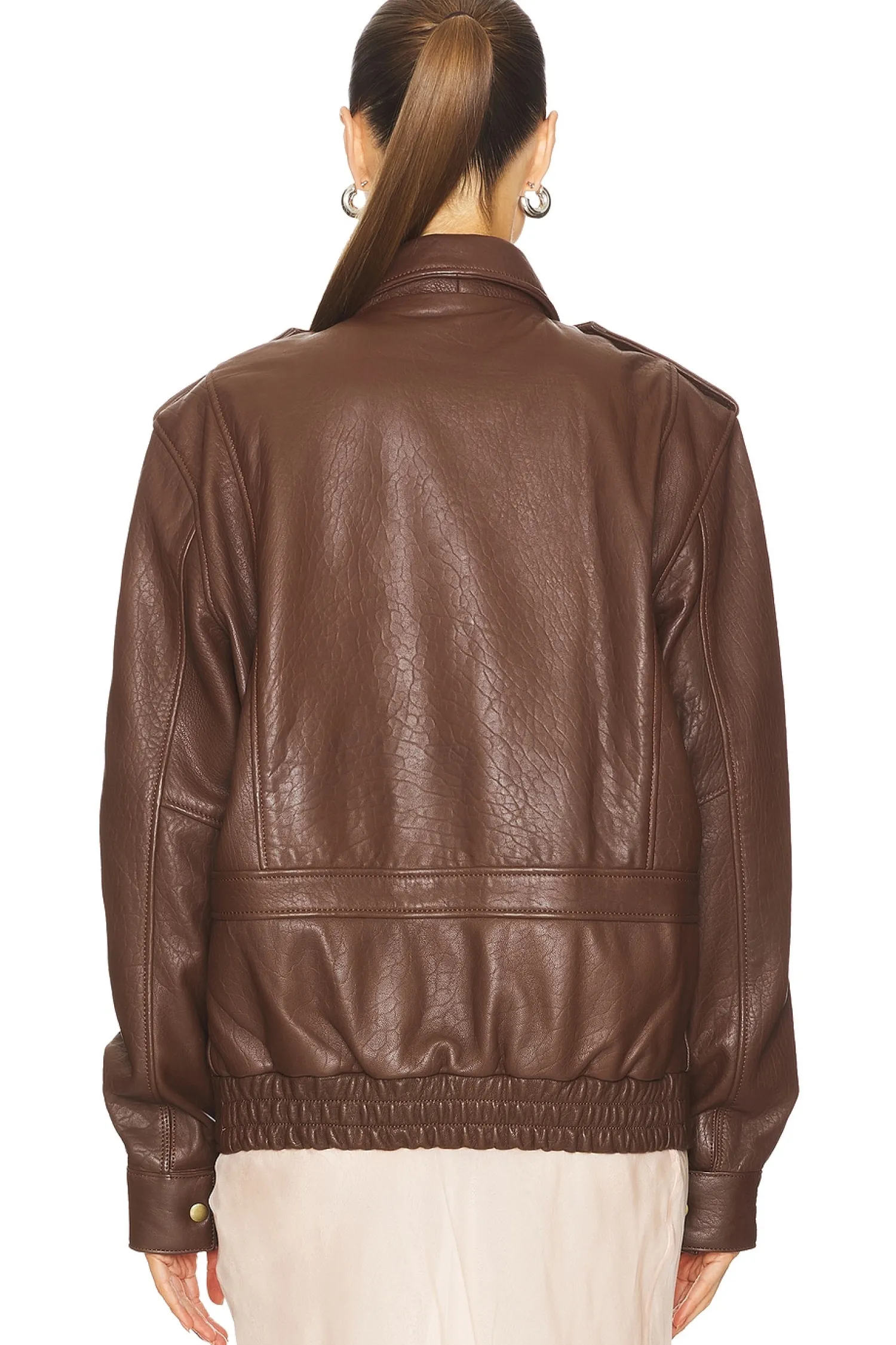 Women Understated Leather Jackets & Coats>The Dream Boat Bomber Jacket