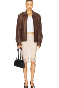 Women Understated Leather Jackets & Coats><noscript><img width=