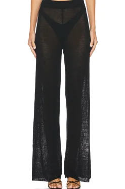 Women Solid & Striped Pants>The Faye Pant