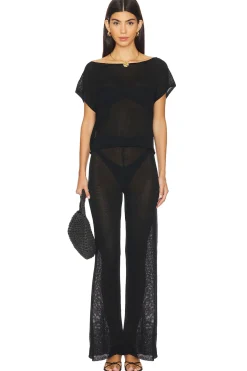 Women Solid & Striped Pants><noscript><img width=