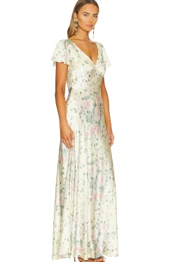 Women Selkie Dresses>The Flutter Slip Dress