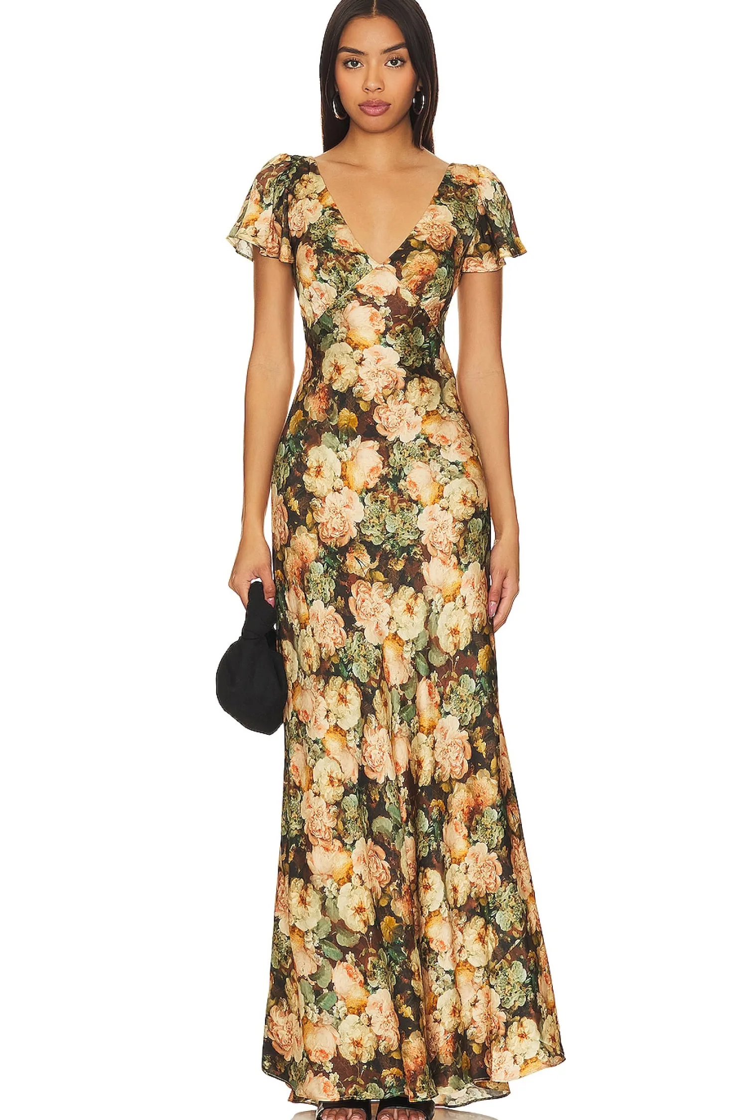 Women Selkie Dresses>The Flutter Slip Dress