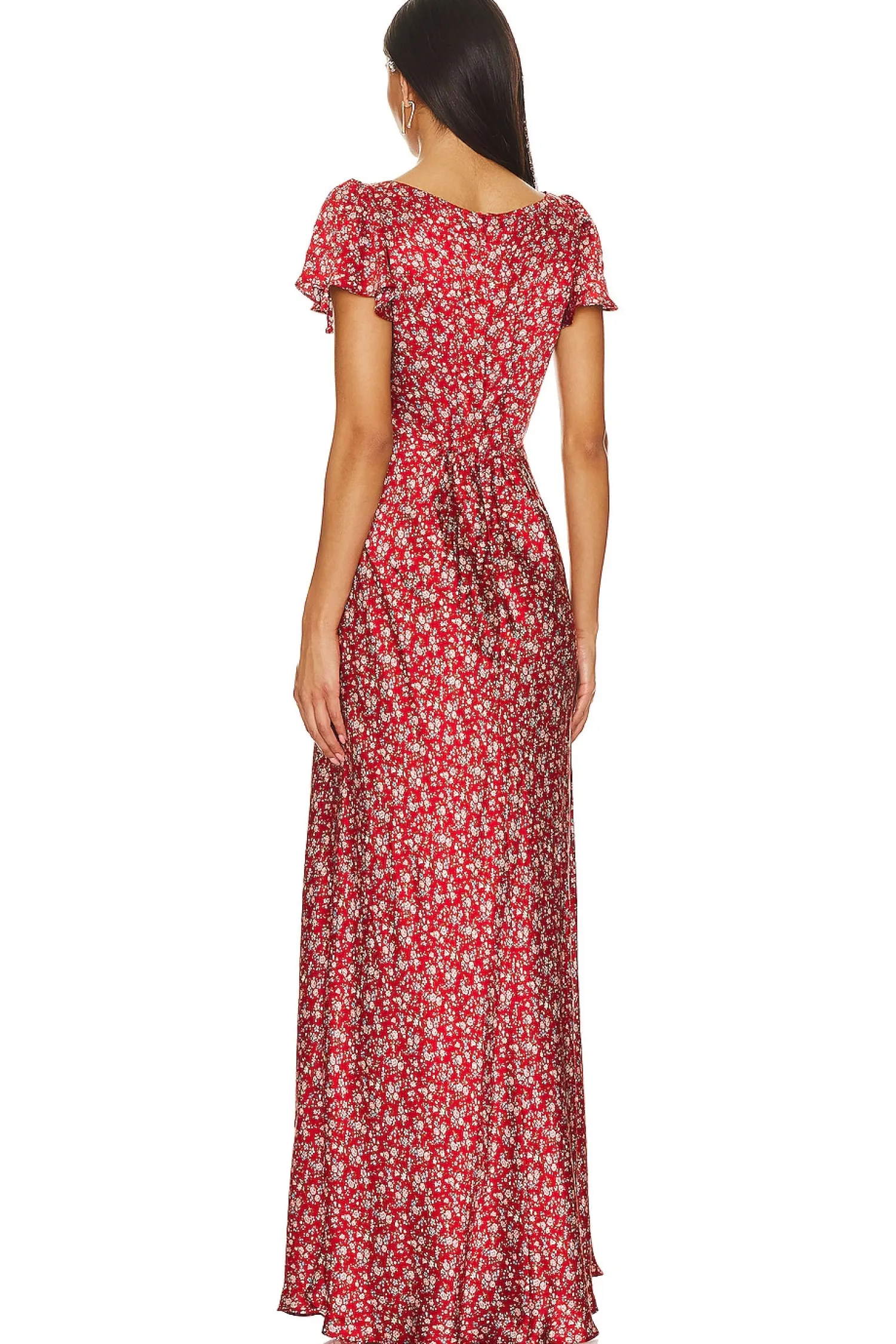 Women Selkie Dresses>The Flutter Slip Dress