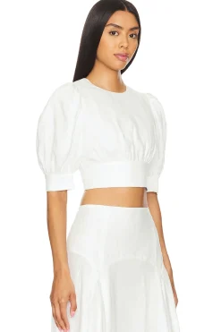 Women Solid & Striped Matching Sets>The Gael Top