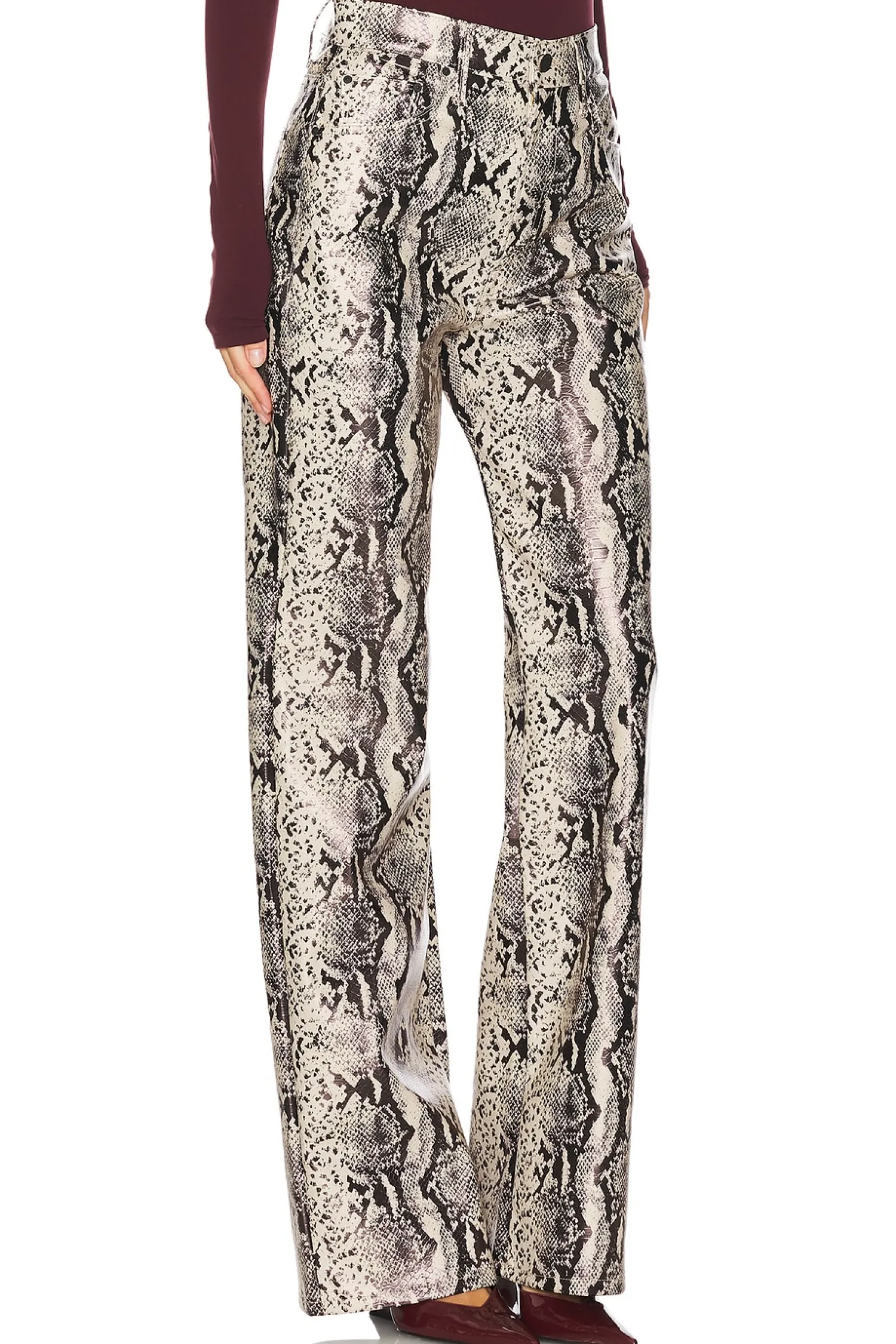 Women MOTHER Pants>The Maven Heel