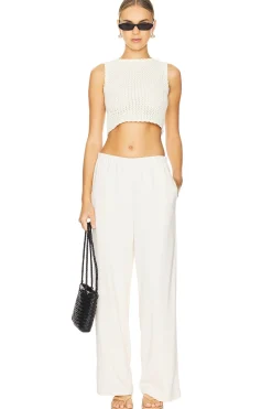 Women Solid & Striped Pants><noscript><img width=