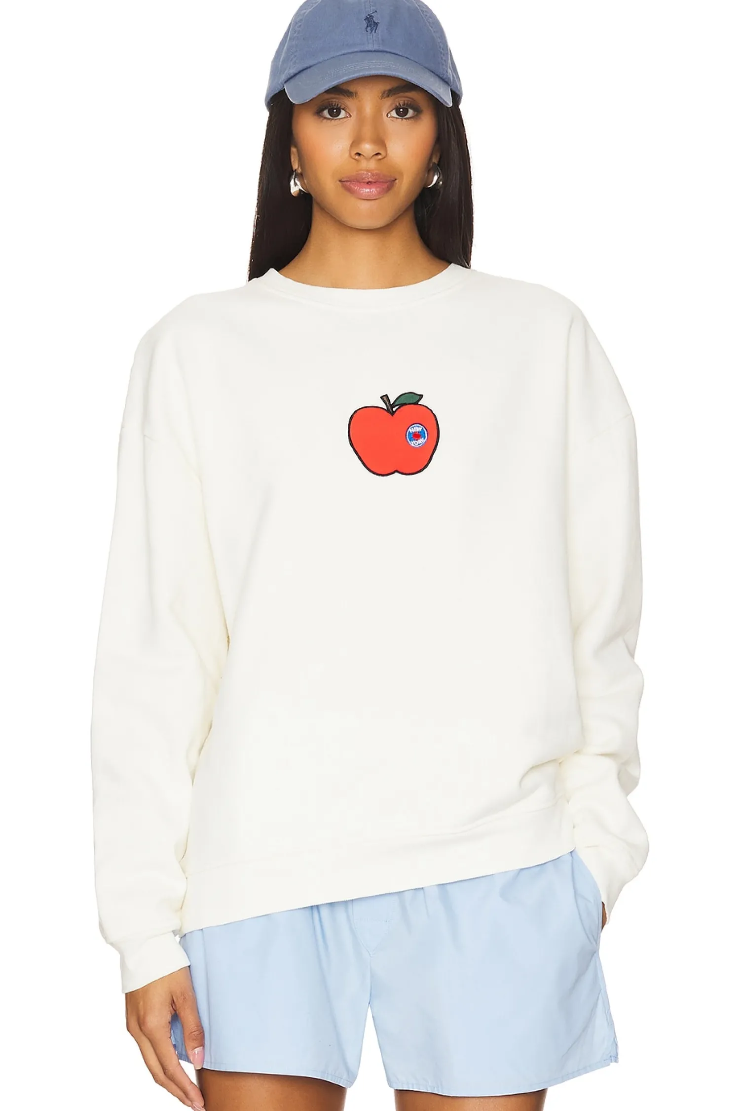 Women Kule Loungewear>The Oversized Big Apple Sweatshirt