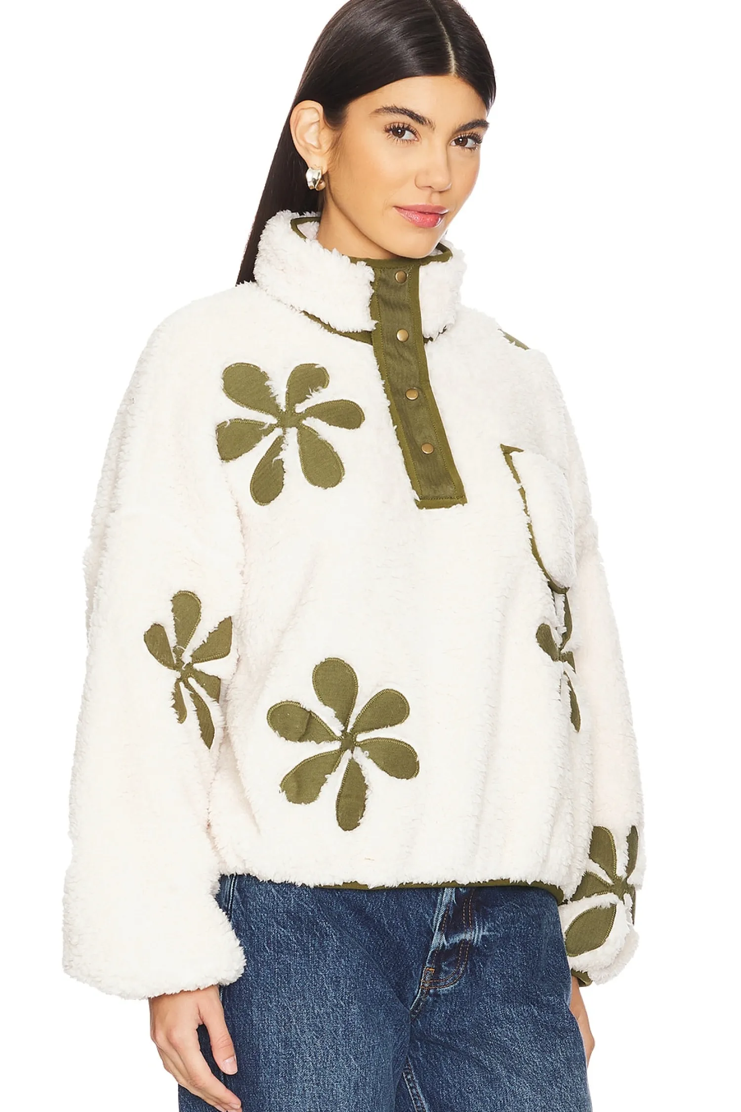 Women The Great Jackets & Coats>The Patch Pocket Countryside Pullover