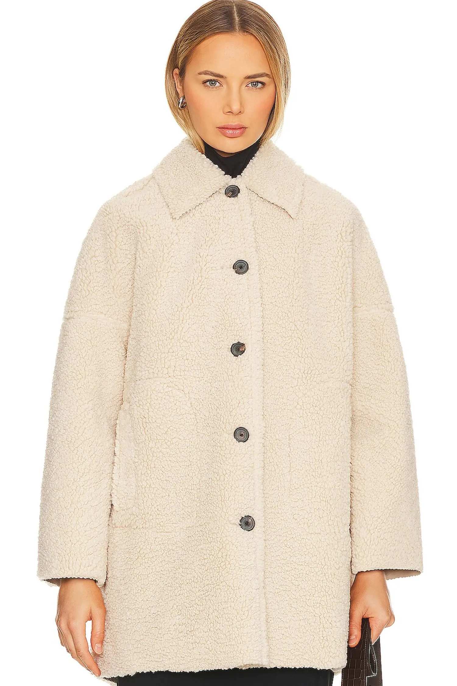 Women The Great Jackets & Coats>The Plush Car Coat