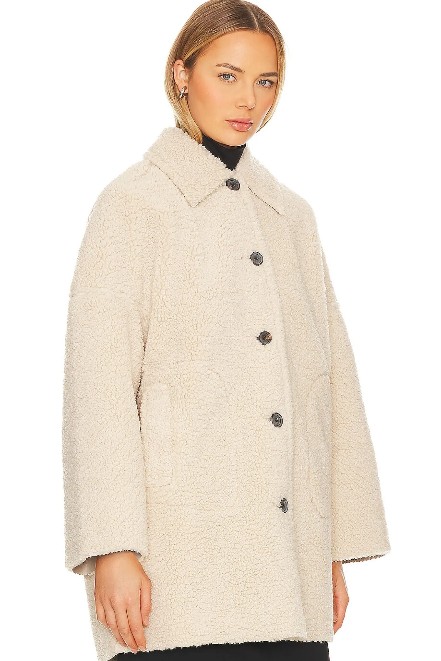 Women The Great Jackets & Coats>The Plush Car Coat