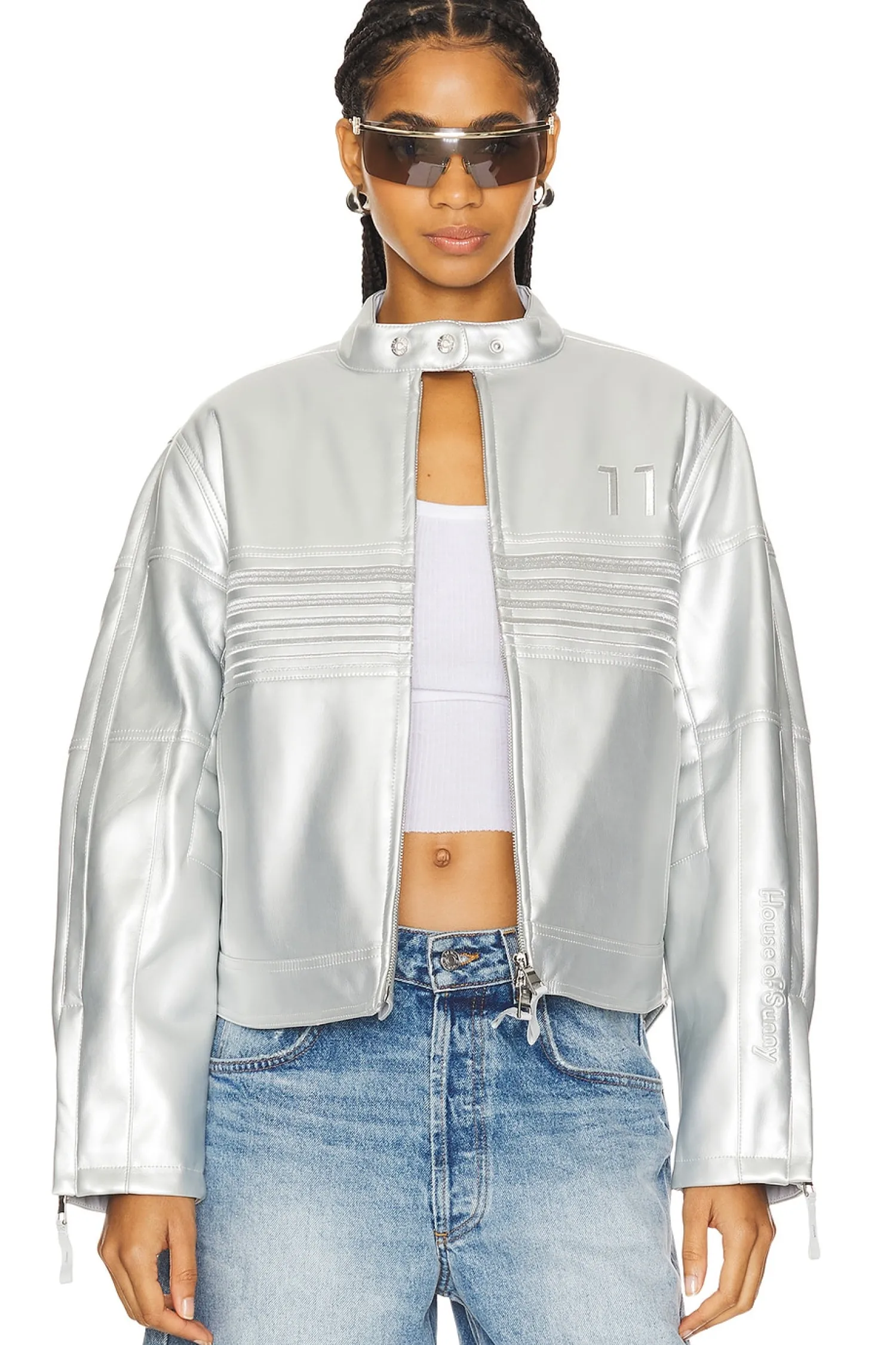 Women House of Sunny Jackets & Coats>The Racer Jacket