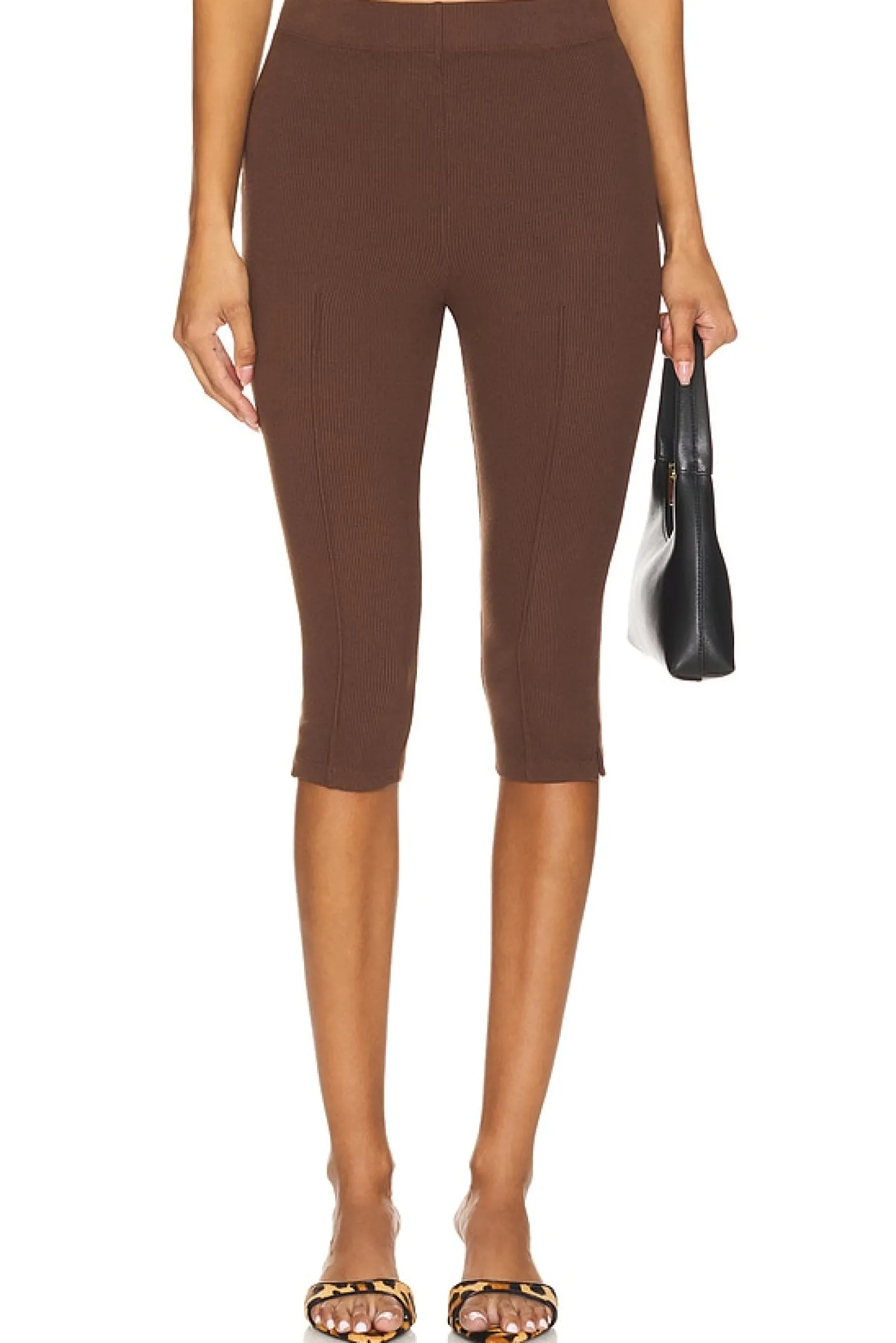 Women DONNI. Pants>The Rib Pedal Pusher