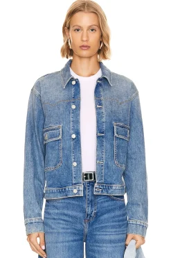Women MOTHER Jackets & Coats>The Rootin' Tootin' Jacket
