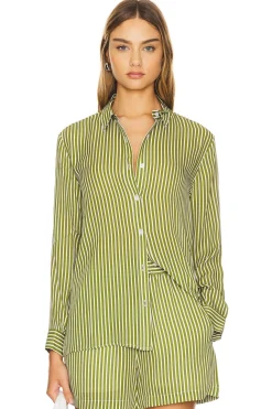 Women Kule Matching Sets>The Silk Ponza Shirt