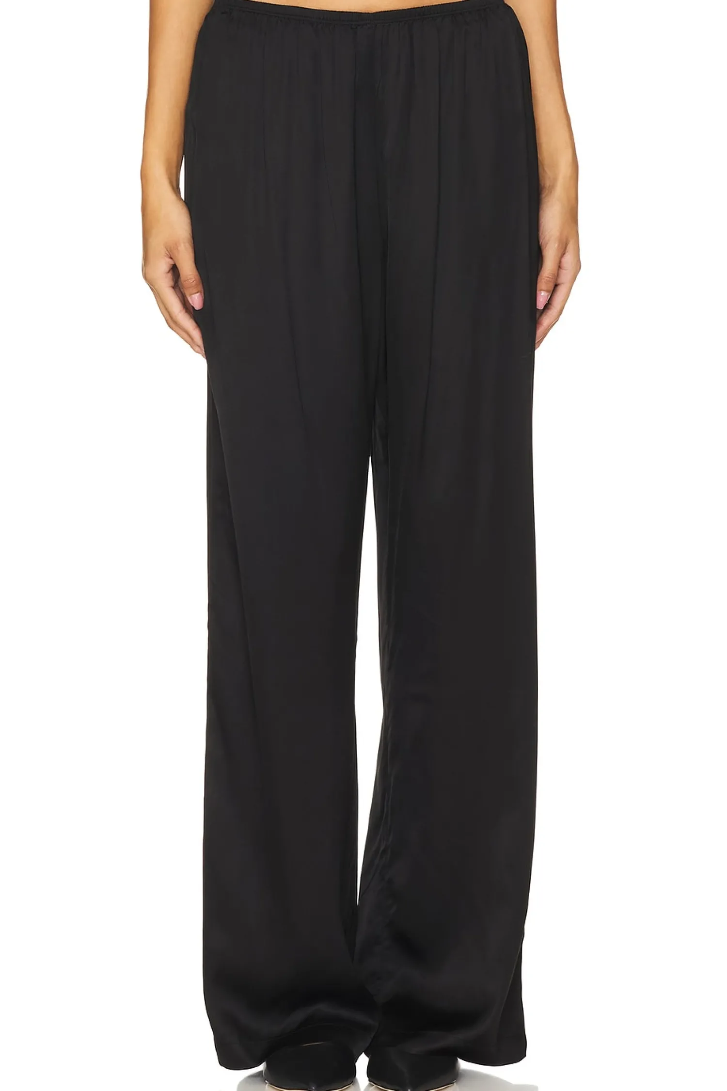 Women DONNI. Pants|Loungewear>The Silky Simple Pant
