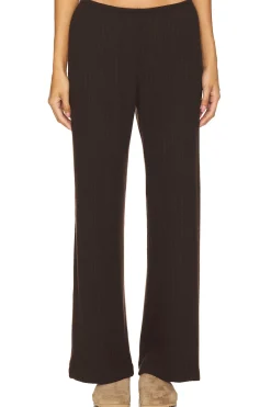 Women DONNI. Pants|Matching Sets>The Sweater Rib Simple Pant