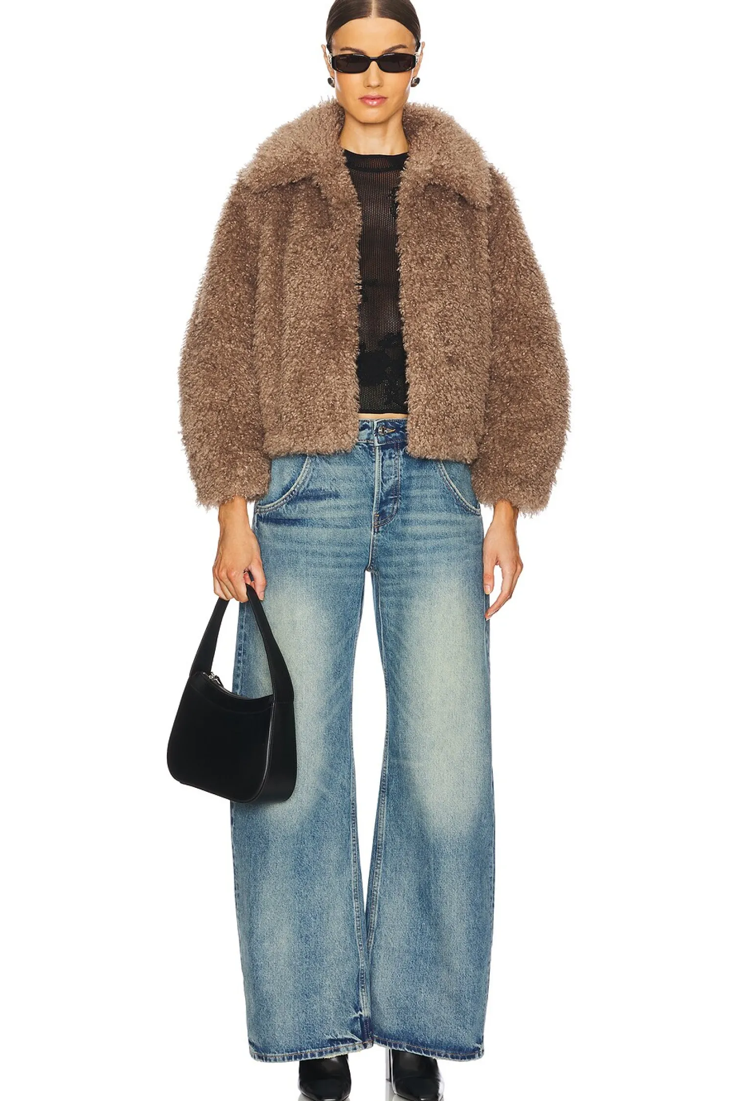Women Adrienne Landau Jackets & Coats>The Teddy Bomber